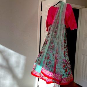 Indian Ware | Lehenga | Spring Floral Lehenga